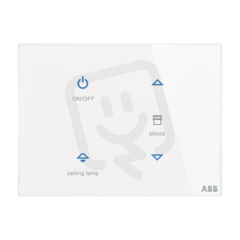 ABB KNX Tacteo prvek ovládací dotykový 4násobný 115x86 TB/U4.8.1-CG