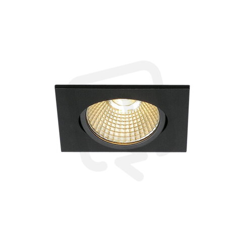 NEW TRIA hranaté LED svítidlo do stropu černá 1800-3000K 7,2W SLV 1001991