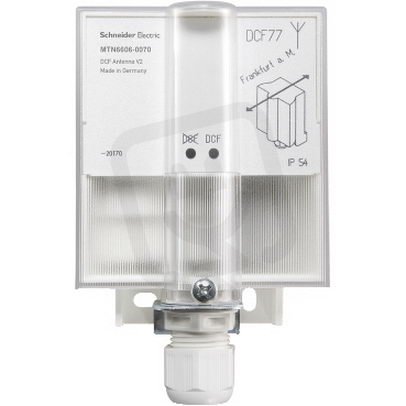 Schneider MTN6606-0070 DCF-77 anténa v2 pro KNX roční časový spínač REG-K/8/800