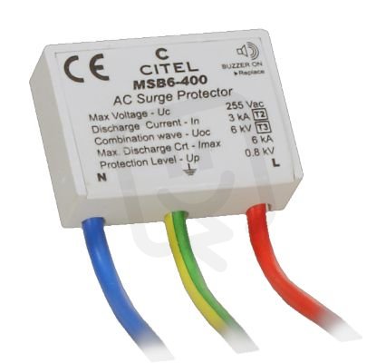 Přepěťová ochrana 3 MSB6-400, akustická indikace CITEL 561302