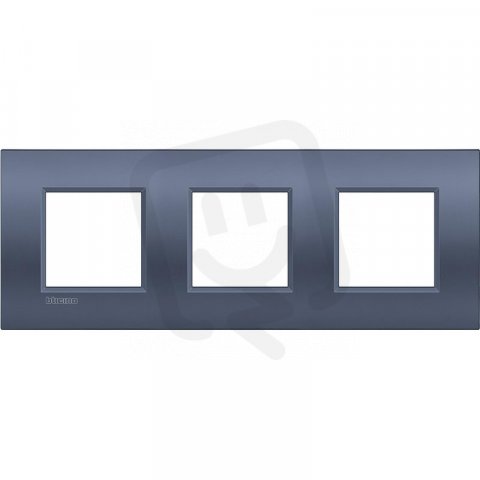 BTICINO LIVINGLIGHT RÁMEČEK AIR 2+2+2MODULOVÝ BLUE MOON LNE4802M3BM