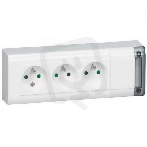 ZÁSUVKOVÝ BLOK 3X2P+T LEGRAND 050609