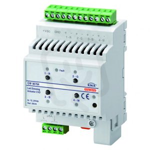 Stmívač 12-24V 4kanály 4M LED KNX GEWISS GW90764