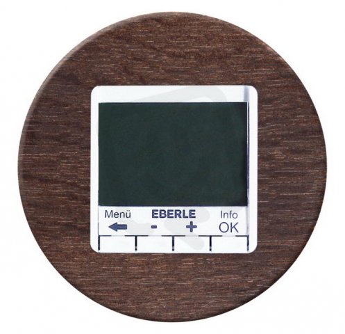 Retro DSR 4T-00000-1122/Termostat digitální FIT 3U bílý bez čidla dub tmavý