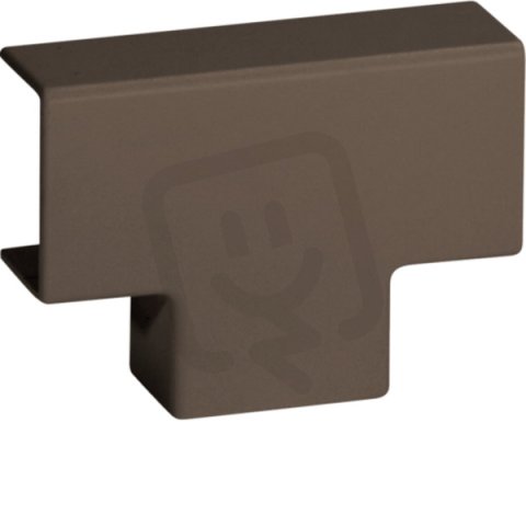 IM 25X17 B 04088 T-kus pro minikanály 25x17 - hnědá IBOCO B04088