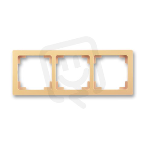 SWING L 3901J-A00030 D1 Rámeček 3nás. ,béž/SwL/ ABB 3901J-A00030 D1