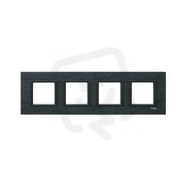 Unica Class Krycí rámeček čtyřnásobný, Slate SCHNEIDER MGU68.008.7Z1