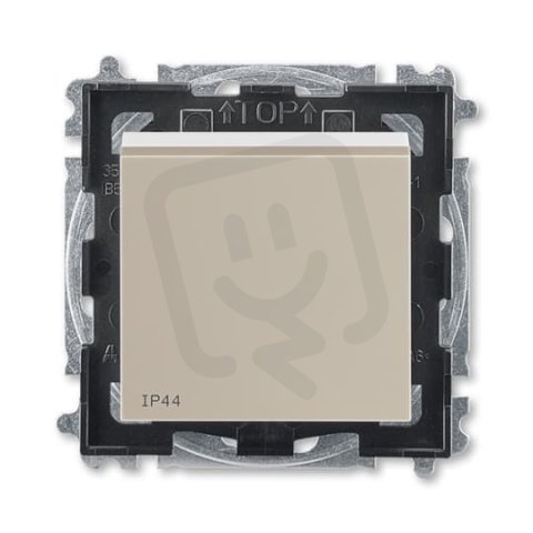 ABB Levit Ovládač přepínací řazení 6/0 IP44 macchiato/bílá 3559H-A86940 18
