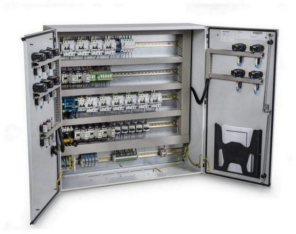 Rozvaděč SBS-10-SNR pro sprinklerové systémy 10x16 A pro 5 trubek 012276-000