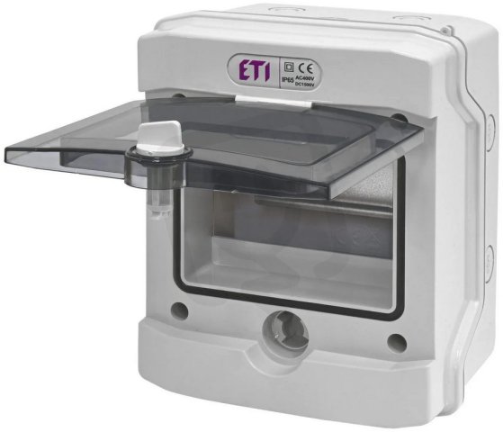 Nástěnná rozvodnice ECH-6G 6M (1x6) IP65 ETI 001101176