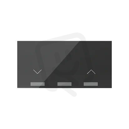 3-násobný panel: 2 zásuvky + 2x1 USB nabíječka, černá KONTAKT SIMON 10001080-138