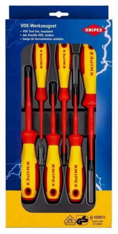 Sada šroubováků VDE PlusMinus/drážka KNIPEX 00 20 12 V05