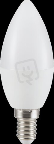Světelný zdroj SMD LED, E14 C37, 5W, 450lm, RGB RABALUX 79002