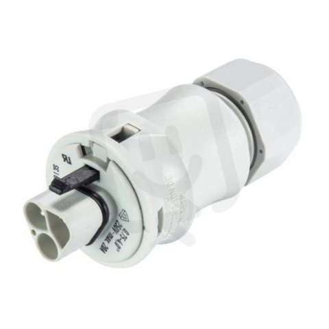 vidlice na kabel gesis RST, 3-pól, průchodka 10-14mm, pružinové svorky, šedá