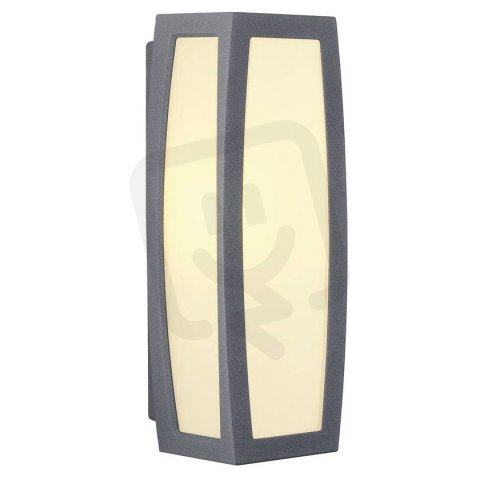 MERIDIAN BOX venkovní nástěnné svítidlo TC-(D,H,T,Q)SE IP54 antracit max. 20 W