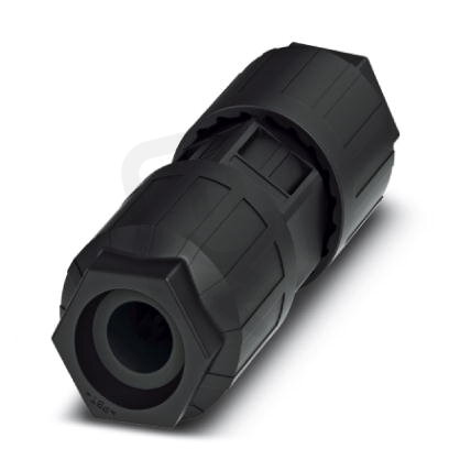 QPD C 4PE6,0 2X9-14 BK Spojka vedení QUICKON 1410410