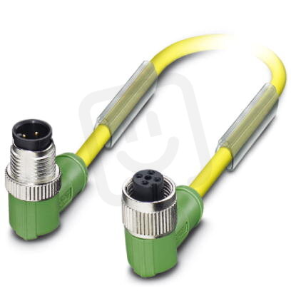 SAC-4P-M12MR/0,3-PUR/M12FR D Kabel senzoru/aktoru 1696138