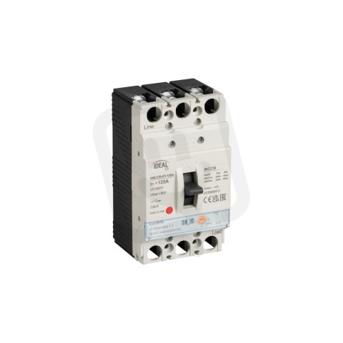 Kompaktní jistič KMCCB-RT-125A KANLUX 37281