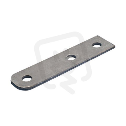 Plochý, otočný, nastavitelný držák se třemi otvory, 164 mm ERICO ZEA106 387560