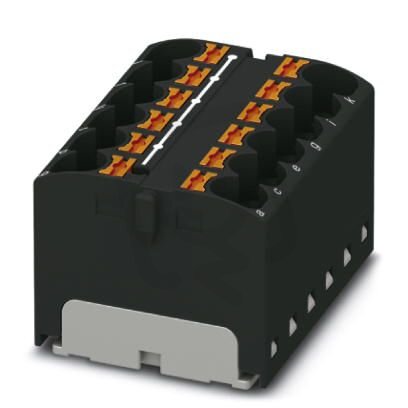 PTFIX 12X4 BK Blok rozvodek 3273826