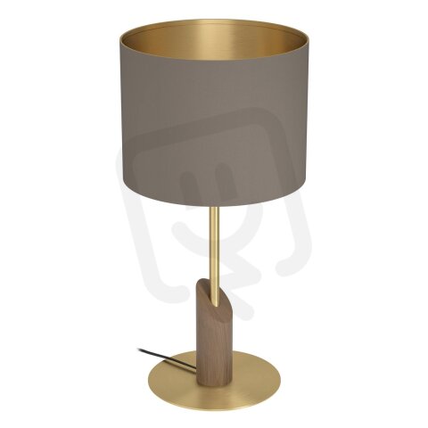 Stolní svítidlo SANTANDRIA  MS-GEB/dřevo/cappuccino 1X40W EGLO 390337