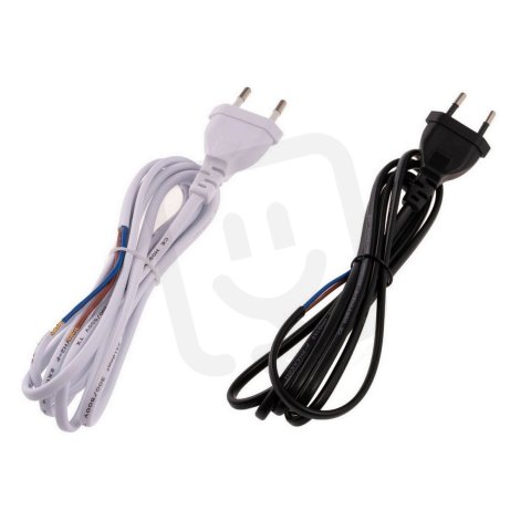 2m 2x1mm W2M21 bílá flexo šňůra T-LED 111283