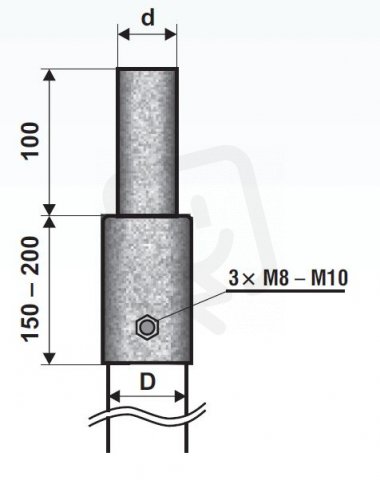 Amako 4400008960 stožárová redukce SR 89 - 60