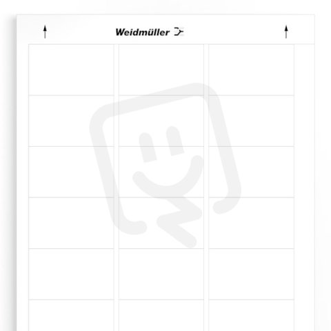 Značení zařízení LM MT300 60/36 WS WEIDMÜLLER 1686431044