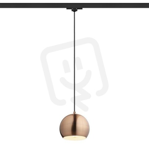 AGNETA pro tříokr. lištu závěsná česaná měď 230V E27 40W RENDL R13977