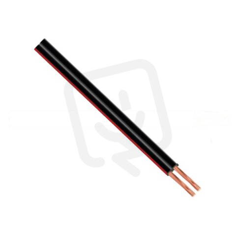 Kabel CYH 2x0,35 mm2 černý ALUMIA KAB001