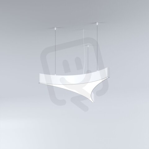 LED Svítidlo MI-SAIL-S, 21W, 3000K, bez trafa, 24VDC, IP20, bílá, 3000K