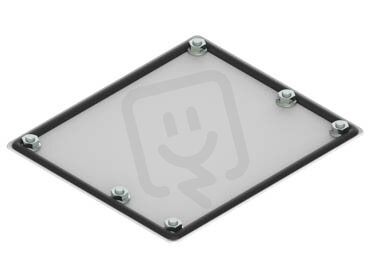Dvojitá hliníková kabelová průchodka s těsněním ETI 001338467
