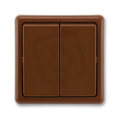 ABB Classic Přepínač kompletní ř.5 10AX 250 Vstř. hnědá BLISTR 3553-05289 H3W