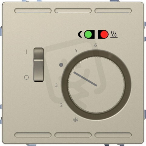 Podlahový termostat Merten D-Life 230V s čidlem Sahara SCHNEIDER MTN5764-6033