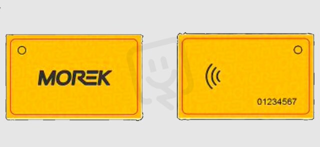 Morek RFID přepisovatelná karta MOREK MEVA01HURFID