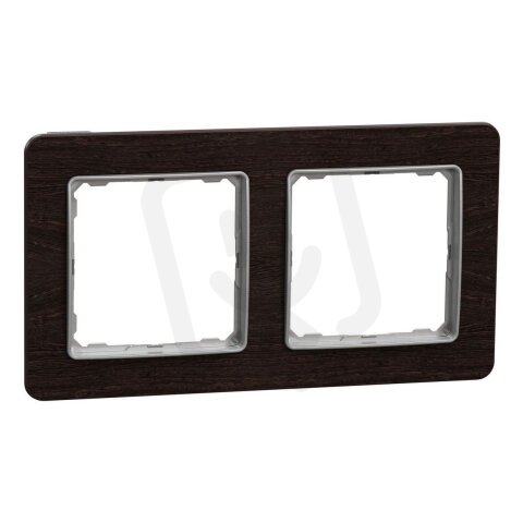 Rámeček dvojnásobný Wenge,Sedna Design/Elements SCHNEIDER SDD381802U