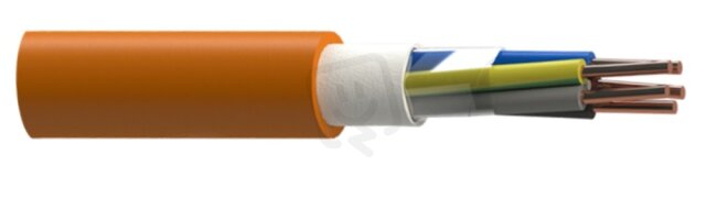 Bezhalogenový silový kabel CXKH-R-O 4x10 B2ca,s1,d0,a1 (UV)