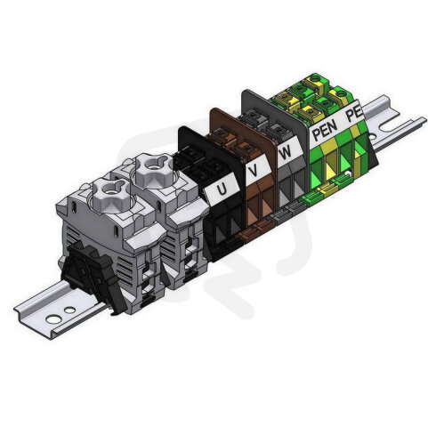 Stožárová výzbroj SV - A - 9.16.4/2 (dva nosiče pojistek) ELEKTRO BEČOV H426118