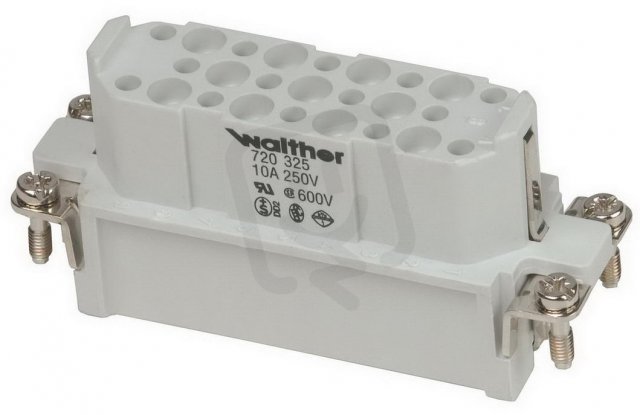 Walther 720325 D 25 Vložka konektoru pro lisovací dutinky