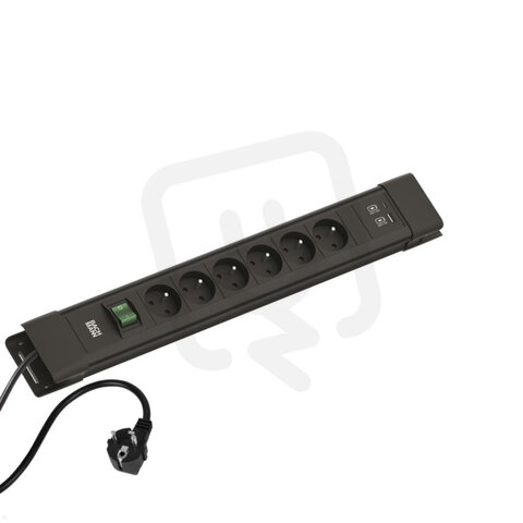 CONNECTUS 6xUTE 1xSchalter 1xUSB A/C 22W