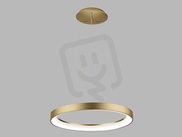 Závěsné svítidlo LED2 BELLA SLIM 58 P-Z, G DALI TW/PUSH TW 48W 2700K-4000K zlatá