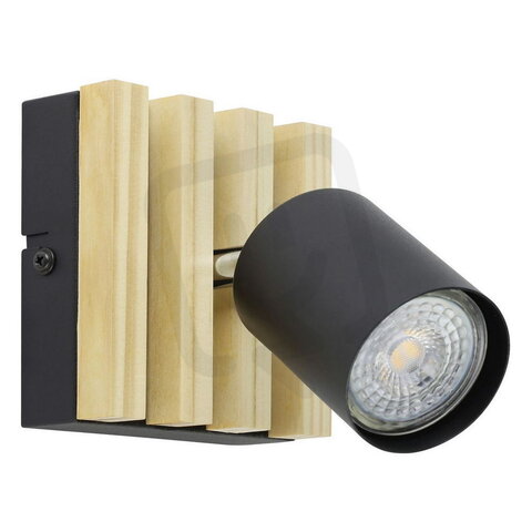 WL/DL/1 GU10 SCHWARZ/HOLZ/FILZ CEMBRANO
