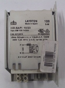 Tlumivka SAPI-HSI 10/23 Layrton 100W 230V 3,0A