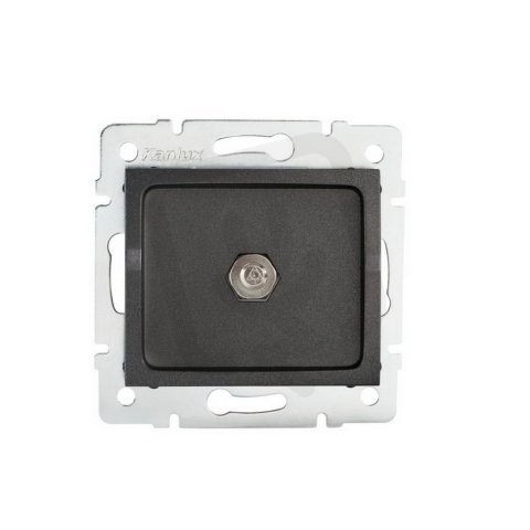 Ekvipotenciální zásuvka LOGI 25293 Kanlux grafit