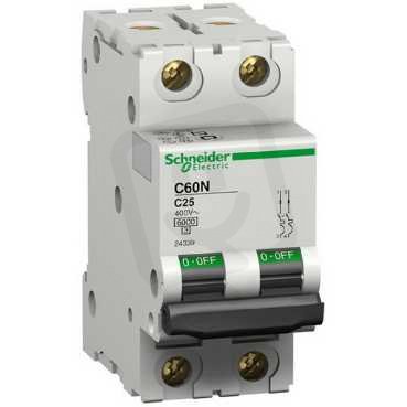 Schneider 24060 C60N jistič 2P 0,5A C