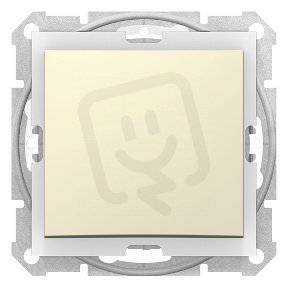 Sedna Spínač jednopólový IP44, řazení 1, Beige SCHNEIDER SDN0100347