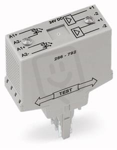 Modul s optočlenem Indikace stavu červená šedá WAGO 286-792