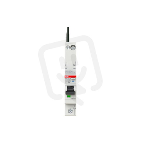 ABB DSE201 M C40 A300 kombinace jistič/chránič 1P+N 1M 10kA 40A 300mA C A