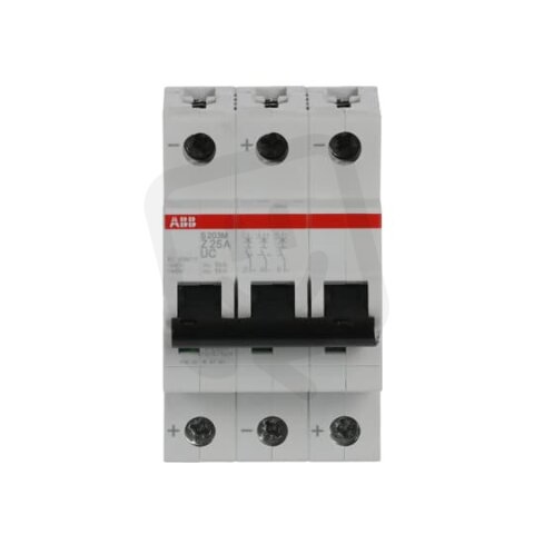 S203M-Z25UC Jistič 3p 25A char. Z ABB 2CDS273061R0518