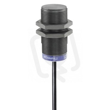 Indukční čidlo, M30, Sn=22 mm, 24..240V AC/DC, kabel 2m XS230AAMAL2